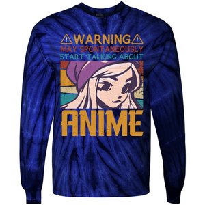 Funny Anime Quote Funny Sayings Anime Girl Quotes Retro Quote Tie-Dye Long Sleeve Shirt