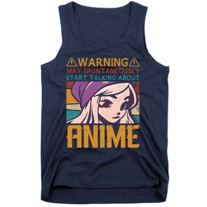 Funny Anime Quote Funny Sayings Anime Girl Quotes Retro Quote Tank Top