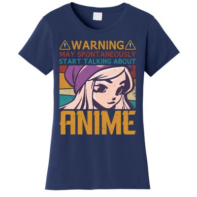 Funny Anime Quote Funny Sayings Anime Girl Quotes Retro Quote Women's T-Shirt