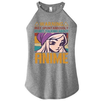 Funny Anime Quote Funny Sayings Anime Girl Quotes Retro Quote Women's Perfect Tri Rocker Tank