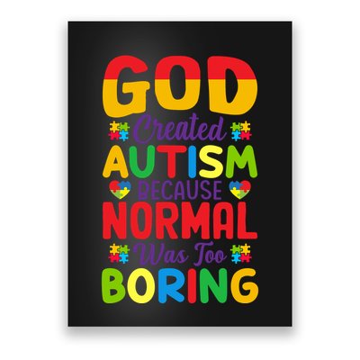 Funny Autism Quotes Motivational Autism Slogans Autism Awareness Puzzle Pieces Poster