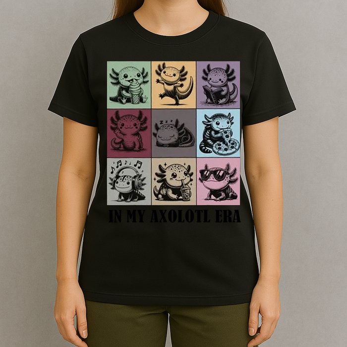 Funny Axolotl Quote In My Axolotl Era Graphic Cool Axolotl T-Shirt