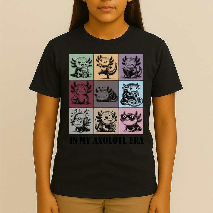 Funny Axolotl Quote In My Axolotl Era Graphic Cool Axolotl T-Shirt