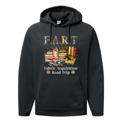 F A R T Fabric Acquisition Road Trip Performance Fleece Hoodie