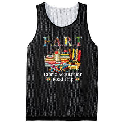 F A R T Fabric Acquisition Road Trip Mesh Reversible Basketball Jersey Tank