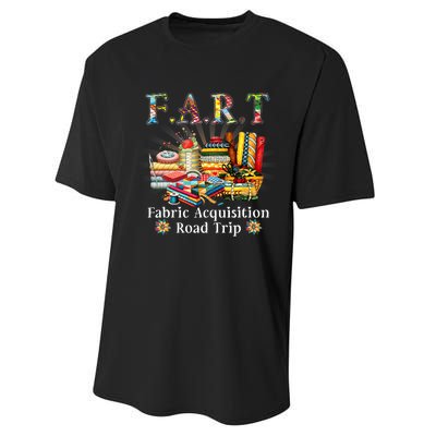 F A R T Fabric Acquisition Road Trip Performance Sprint T-Shirt