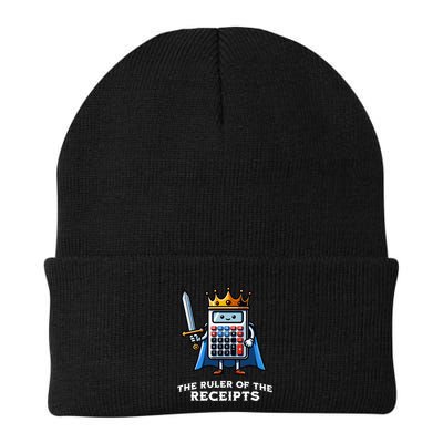 Funny Accountant Ruler Of The Receipts Taxes Bookkeeper Beanie
