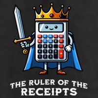 Funny Accountant Ruler Of The Receipts Taxes Bookkeeper Golf Towel
