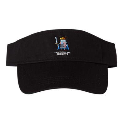 Funny Accountant Ruler Of The Receipts Taxes Bookkeeper Visor
