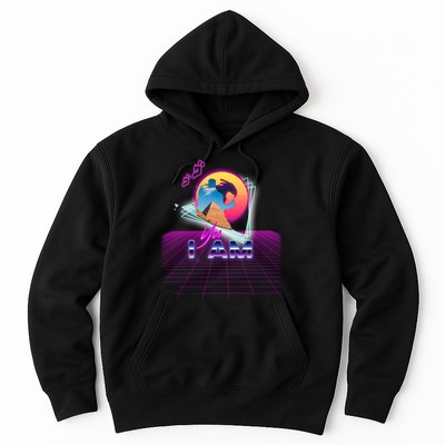 Funny Aesthetic Retro Vaporwave Synthwave Avdol Yes I Am Meme Quote Hoodie