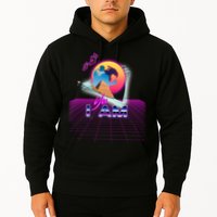 Funny Aesthetic Retro Vaporwave Synthwave Avdol Yes I Am Meme Quote Hoodie