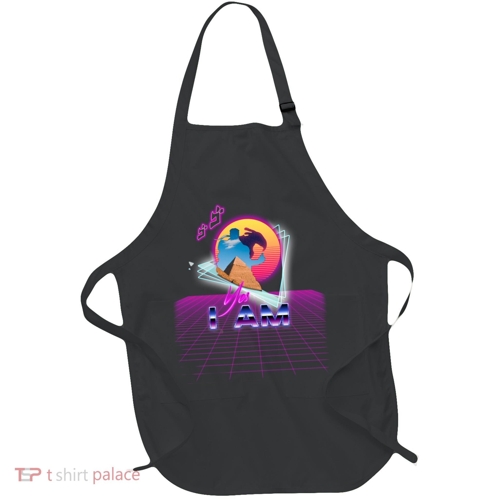 Funny Aesthetic Retro Vaporwave Synthwave Avdol Yes I Am Meme Quote Apron