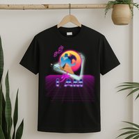 Funny Aesthetic Retro Vaporwave Synthwave Avdol Yes I Am Meme Quote T-Shirt