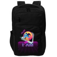 Funny Aesthetic Retro Vaporwave Synthwave Avdol Yes I Am Meme Quote Impact Tech Backpack