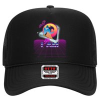 Funny Aesthetic Retro Vaporwave Synthwave Avdol Yes I Am Meme Quote Hat