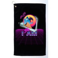 Funny Aesthetic Retro Vaporwave Synthwave Avdol Yes I Am Meme Quote Golf Towel