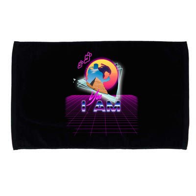 Funny Aesthetic Retro Vaporwave Synthwave Avdol Yes I Am Meme Quote Microfiber Hand Towel