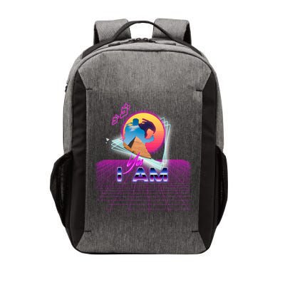 Funny Aesthetic Retro Vaporwave Synthwave Avdol Yes I Am Meme Quote Vector Backpack