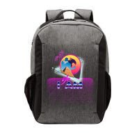 Funny Aesthetic Retro Vaporwave Synthwave Avdol Yes I Am Meme Quote Vector Backpack