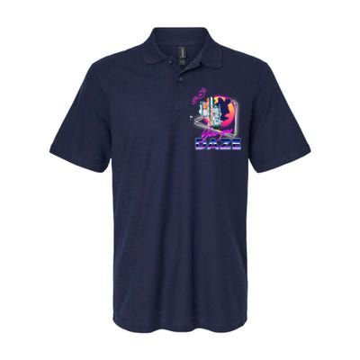 Funny Aesthetic Retro Vaporwave Synthwave Yare Yare Daze Meme Quote Softstyle Adult Sport Polo