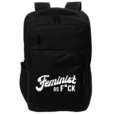 Feminist Af Retro Vintage 60s 70s Feminism Gift Impact Tech Backpack