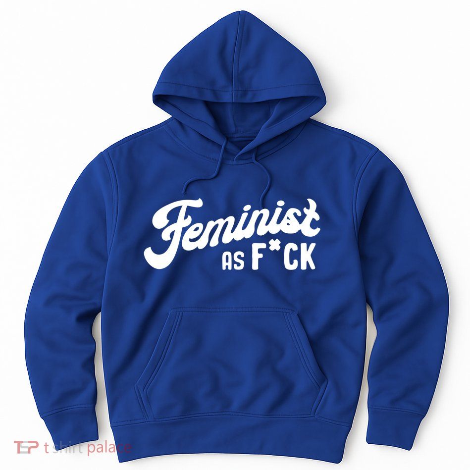 Feminist Af Retro Vintage 60s 70s Feminism Gift Hoodie