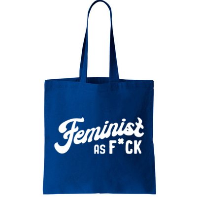 Feminist Af Retro Vintage 60s 70s Feminism Gift Tote Bag