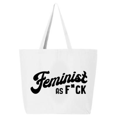 Feminist Af Retro Vintage 60s 70s Feminism Gift 25L Jumbo Tote