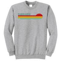 Fairbanks Alaska Retro Sunset Sweatshirt