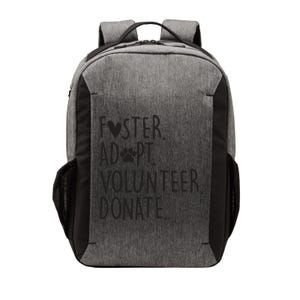 Funny Animal Rescue Dog Lover Foster Adopt Volunteer Donate Vector Backpack