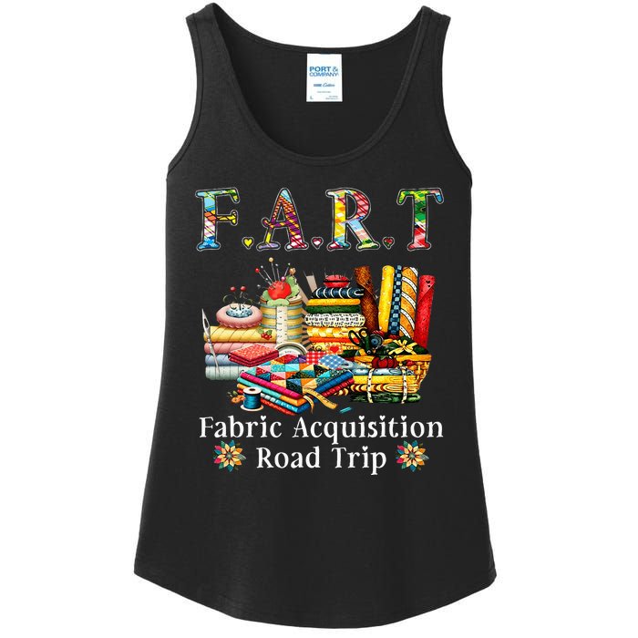 F A R T Fabric Acquisition Road Trip Ladies Essential Tank