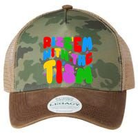Funny Autistic Rizz RizzEm With The Tism Meme Autism Groovy Cool Gift Legacy Tie Dye Trucker Hat