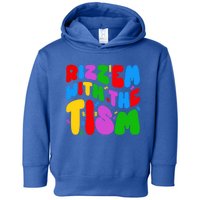 Funny Autistic Rizz RizzEm With The Tism Meme Autism Groovy Cool Gift Toddler Hoodie