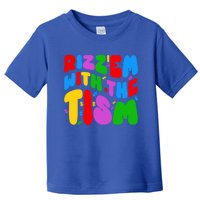 Funny Autistic Rizz RizzEm With The Tism Meme Autism Groovy Cool Gift Toddler T-Shirt