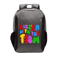 Funny Autistic Rizz RizzEm With The Tism Meme Autism Groovy Cool Gift Vector Backpack