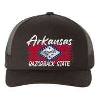 Funny Arkansas Razorback State Yupoong Adult 5-Panel Trucker Hat