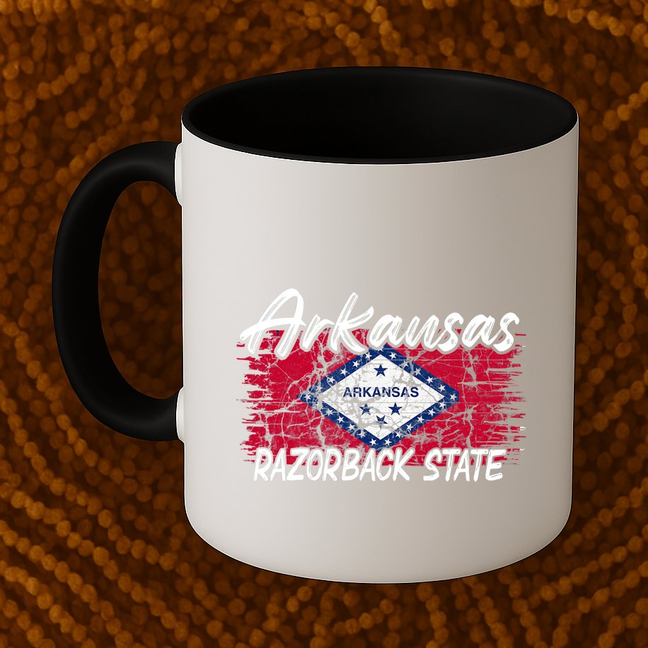 Funny Arkansas Razorback State Mug
