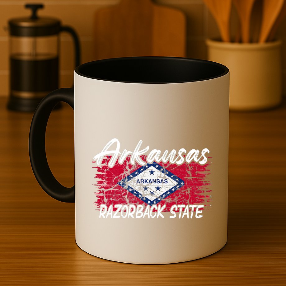 Funny Arkansas Razorback State Mug