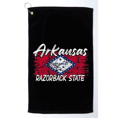 Funny Arkansas Razorback State Golf Towel