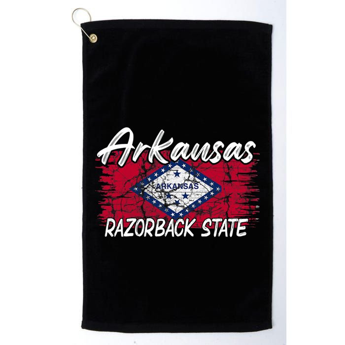 Funny Arkansas Razorback State Golf Towel