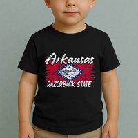 Funny Arkansas Razorback State Toddler T-Shirt
