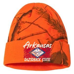 Funny Arkansas Razorback State Kati Licensed 12" Camo Beanie