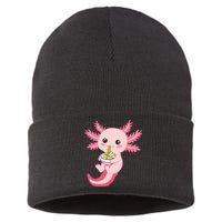 Funny Axolotl Ra Design Sustainable Knit Beanie