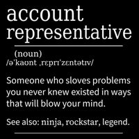 Funny Account Representative Definition Cute Gift Wool Snapback Cap