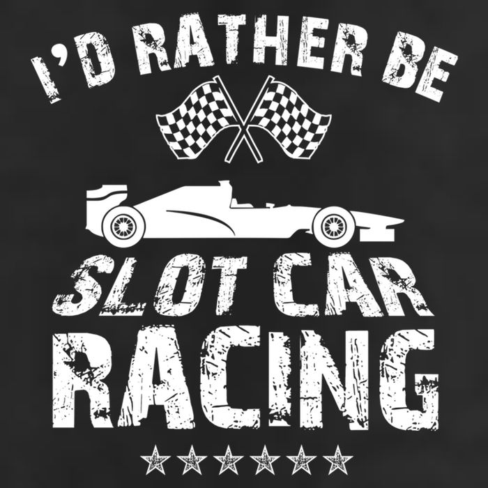 Formula Auto Racing Slot Car Checkered Flag Gift 25L Jumbo Tote