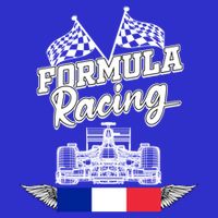 French Auto Race France Flag Formula Racing Car Racer Fans Gift Baby Bodysuit
