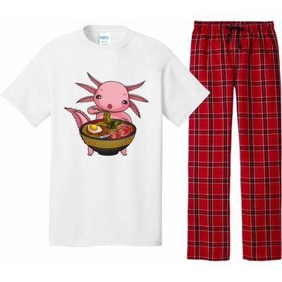 Funny Axolotl Ra Noodle Japanese Art  Pajama Set