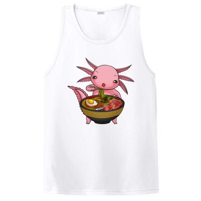 Funny Axolotl Ra Noodle Japanese Art  PosiCharge Competitor Tank