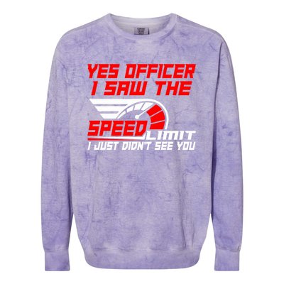 Funny Auto Racing For Car And Motorcycle Enthusiasts Gift Colorblast Crewneck Sweatshirt