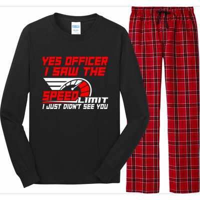 Funny Auto Racing For Car And Motorcycle Enthusiasts Gift Long Sleeve Pajama Set